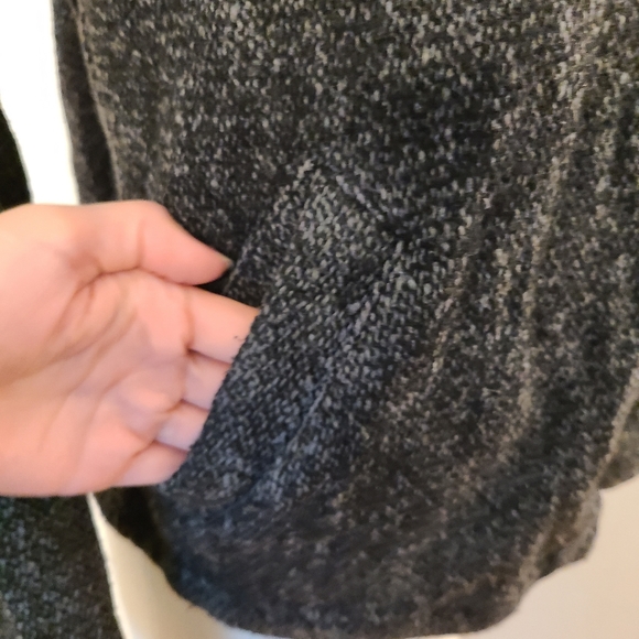 CP Shades Charcoal Button Down Knit Jacket - Picture 3 of 5